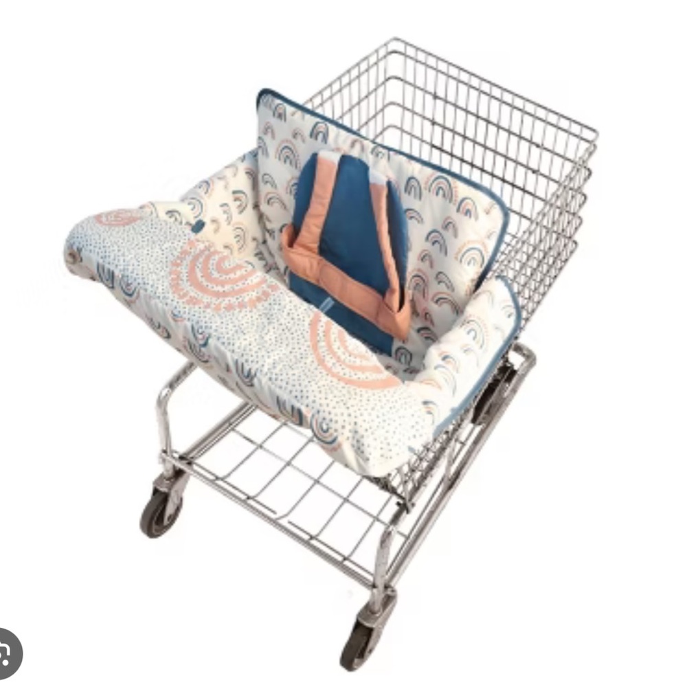 Goldbug Shopping Cart & Highchair Cover - Rainbow NWOT